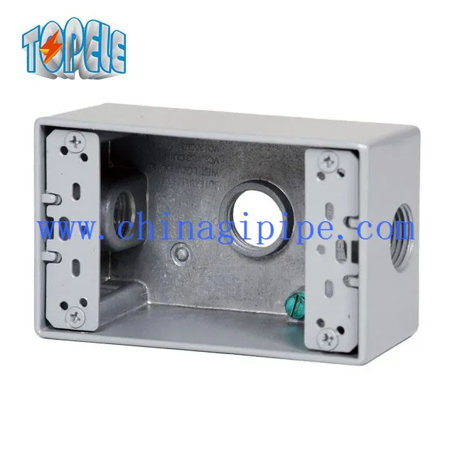 Електричне кутије отпорне на временске услове 3 утичнице за једну банду